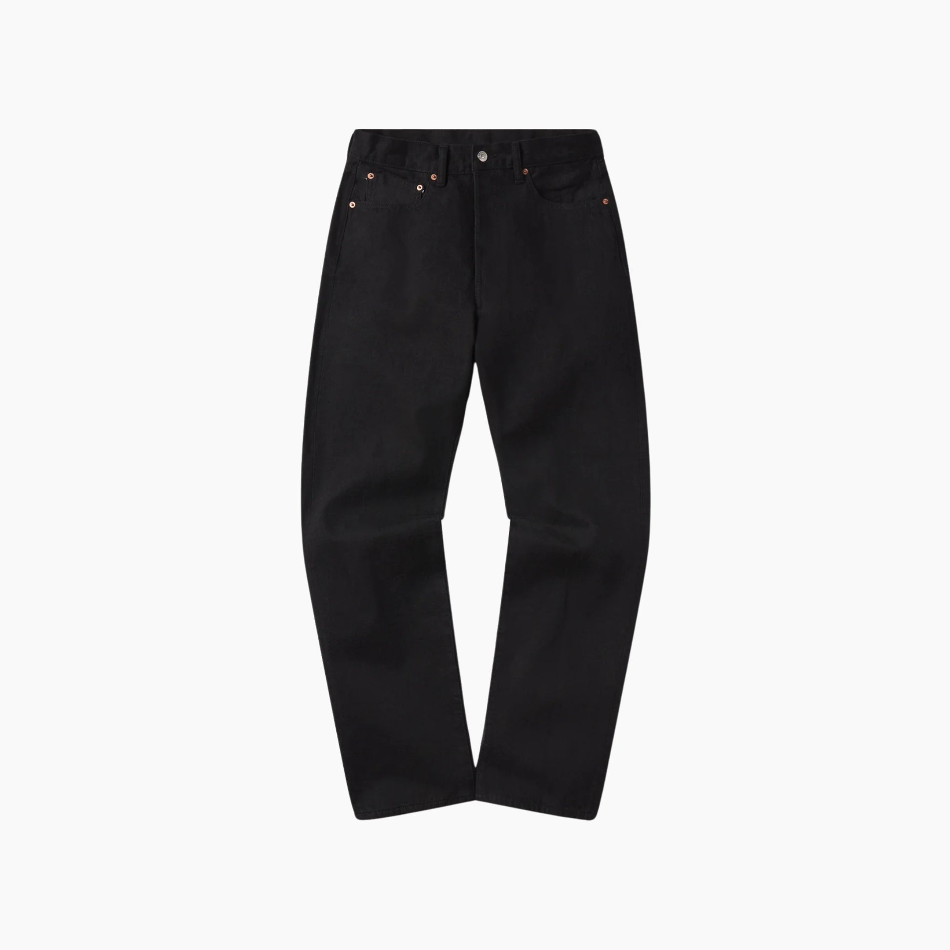 Japanese Denim Pants Main Pic Black