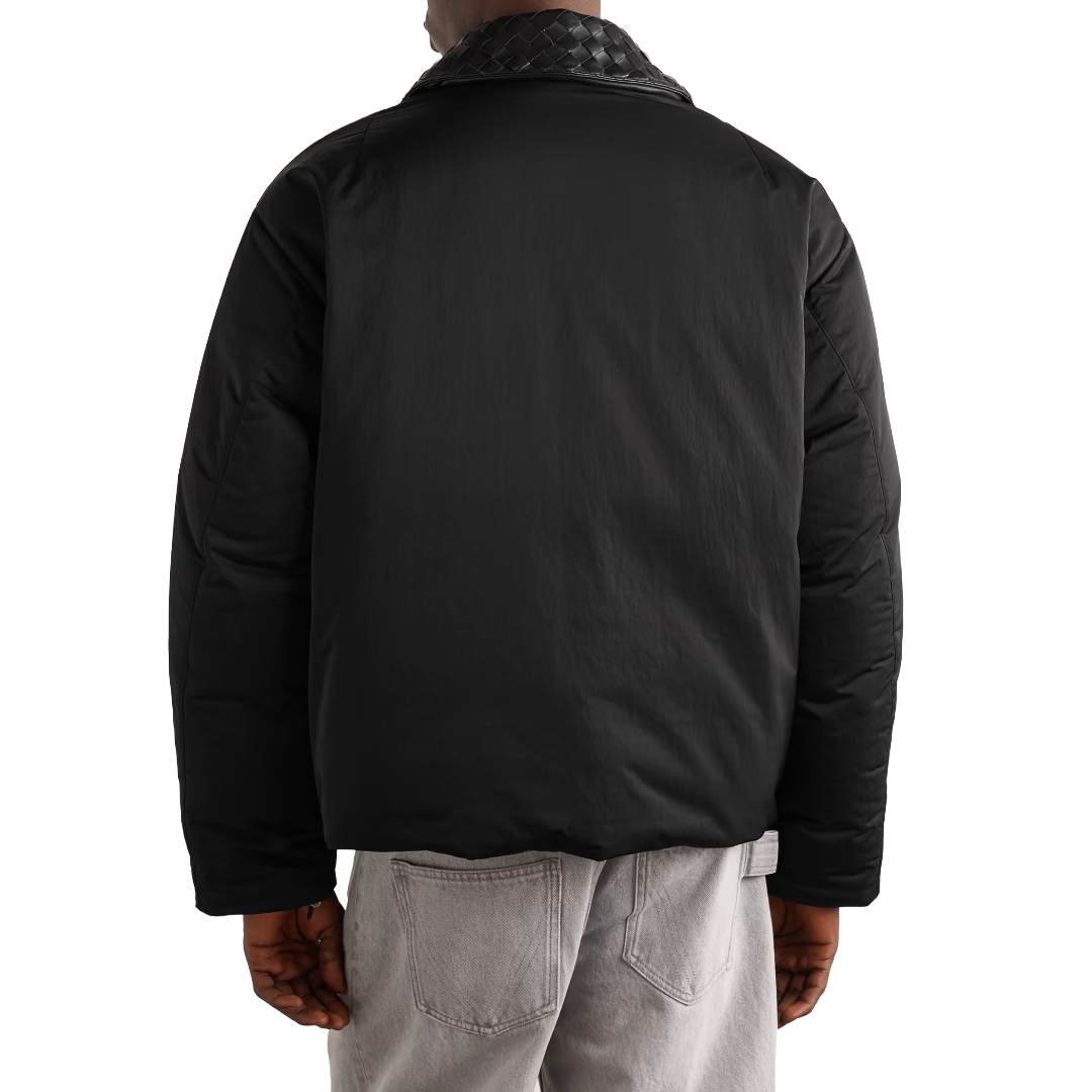 Puffed Intrecciato Jacket Fifth Pic