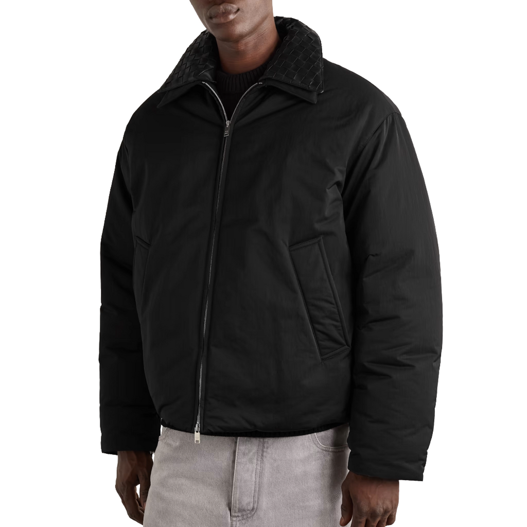 Puffed Intrecciato Jacket Second Pic