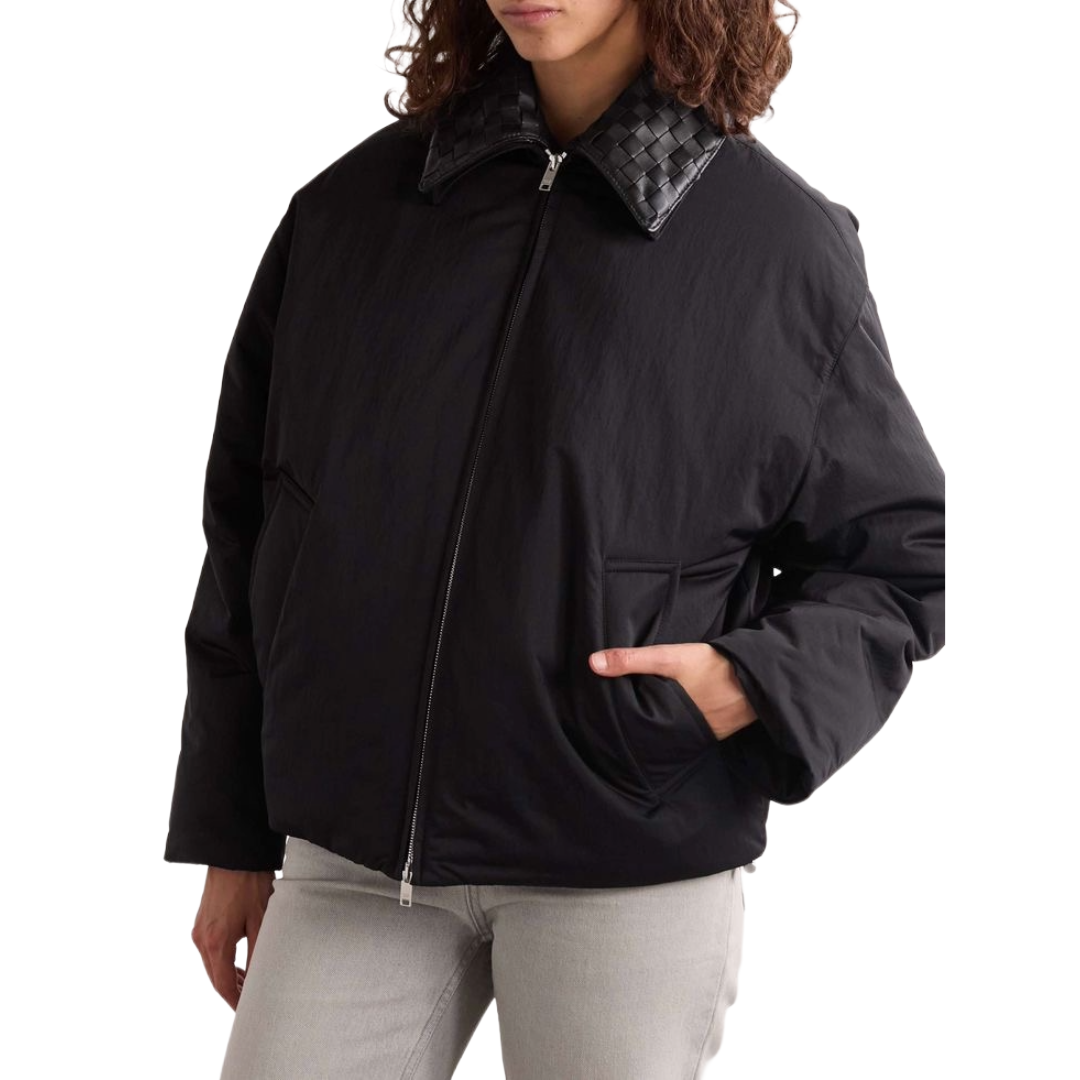 Puffed Intrecciato Jacket Third Pic