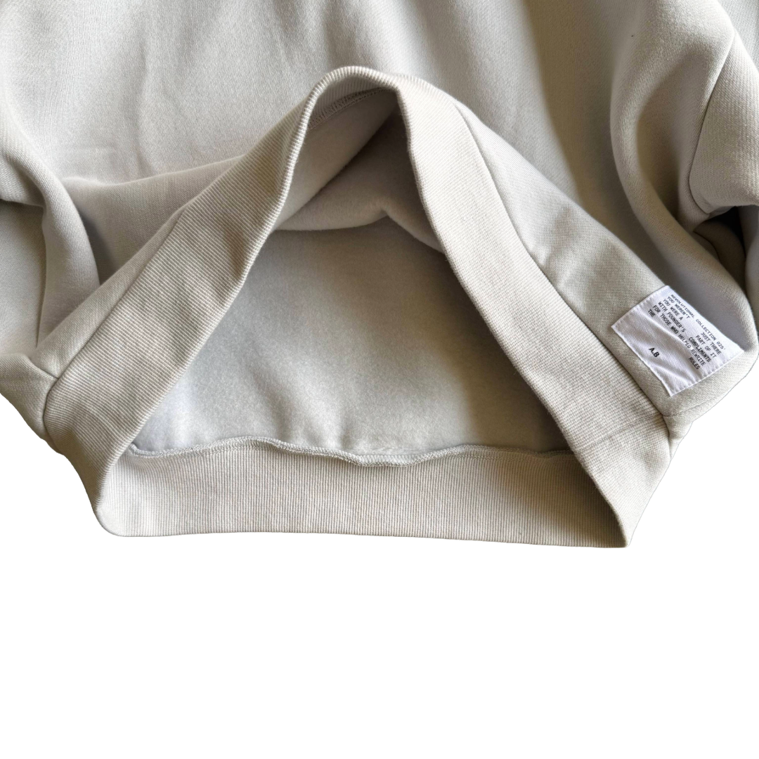 Silver Luxury Blank Heavyweight Hoodie Set