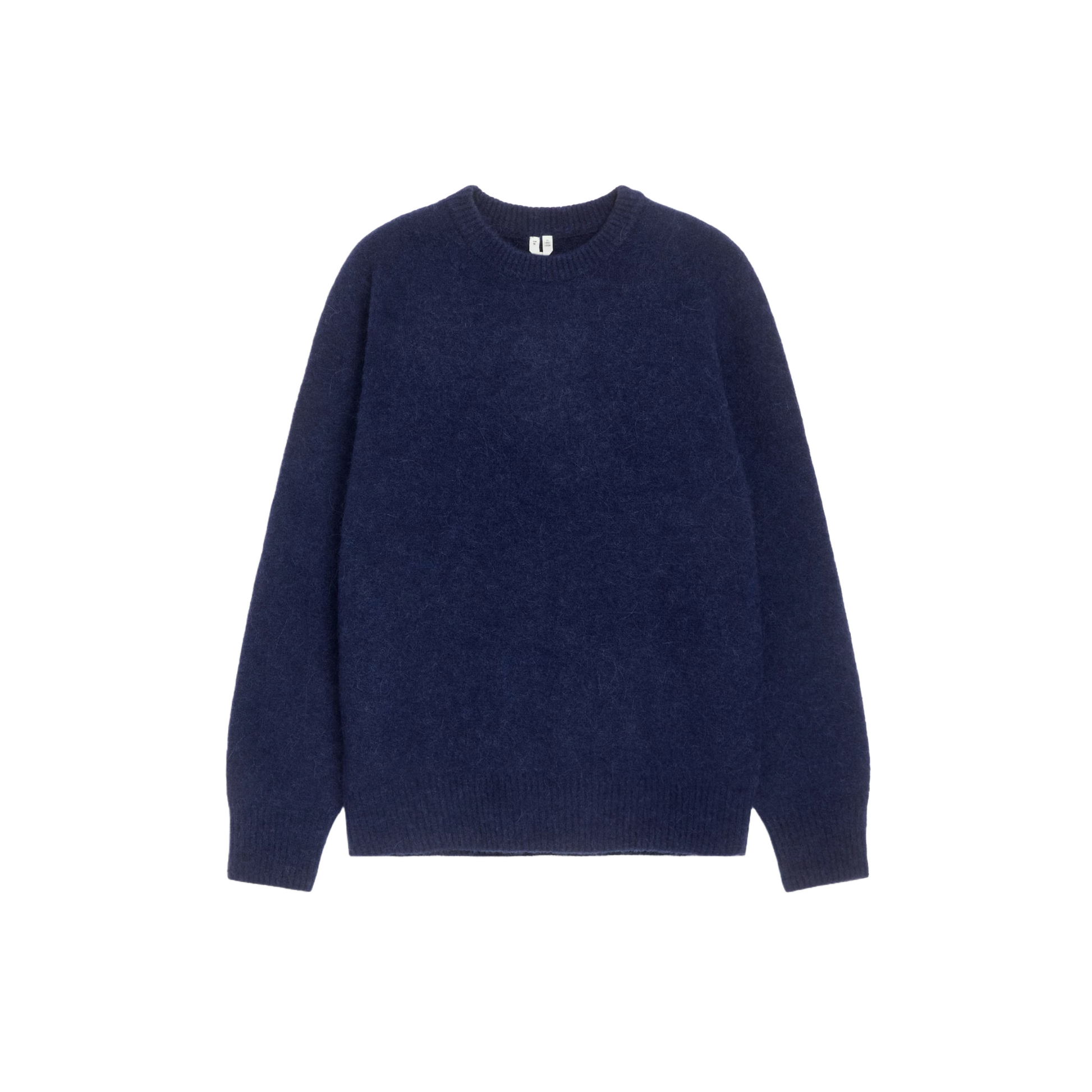 Navy Cashmere Alpaca Blend Sweater